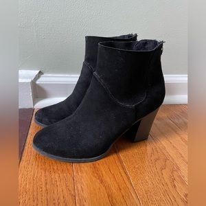 “Brash” heeled boots. Size 8